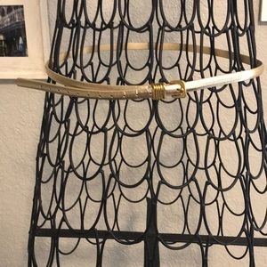 Gold Belt with Gold Hardware